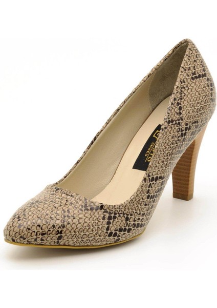 1071 13088 Yılan Vizon Büyük Numara Kadın Ayakkabısı fırsatları