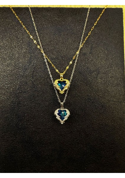 Okyanusun Kalbi Paslanmaz Çelik Kolye fırsatları