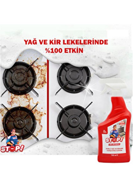 4'lü Zorlu Yağ Kir ve Kireç Çözücü 750 ml Etkili Temizlik Ürünü fiyatları