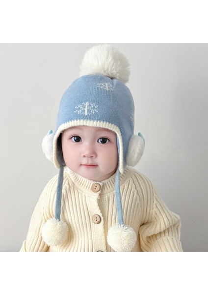 Bebek Şapkası Sonbahar ve Kış Sıcak Rüzgar Geçirmez Kulak (Yurt Dışından)