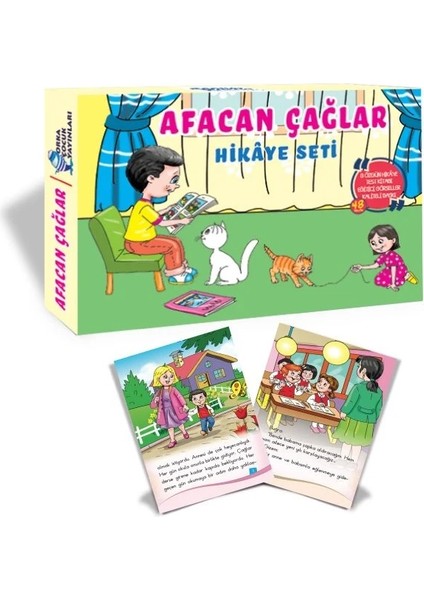 Afacan Çağlar Hikaye Seti 8 Kitap