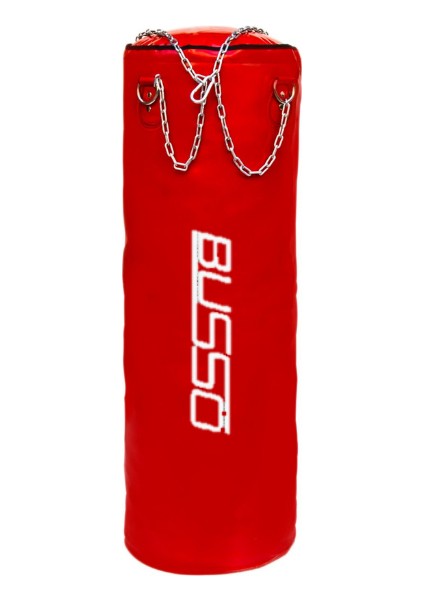 Boks Torbası 60X25 Zincir Aparatlı Kırmızı