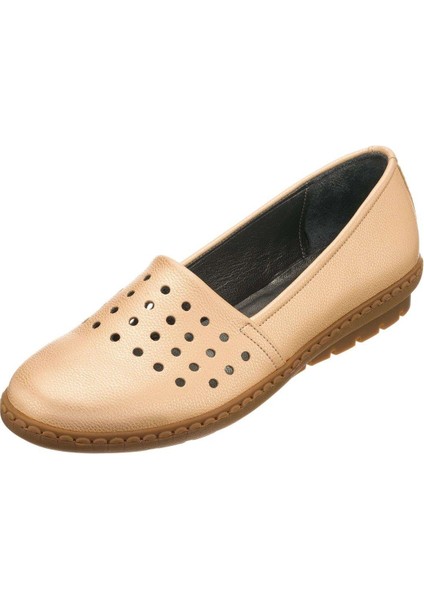 41-42-43-44 Numaralarda A951 Platin Sedef Hafif Rahat ve Şık Esnek Taban Büyük Numara Kadın Ayakkabı