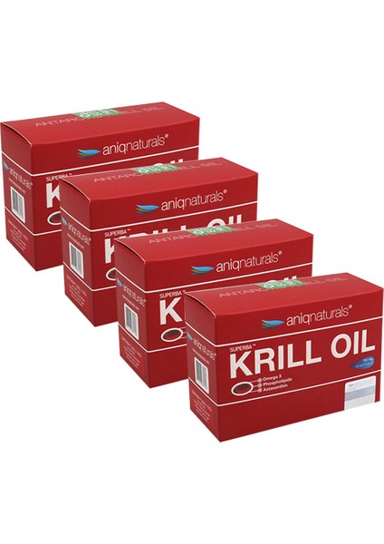 Superba Krill Oil Yağı 730 Mg 60 Softgel 4 Kutu