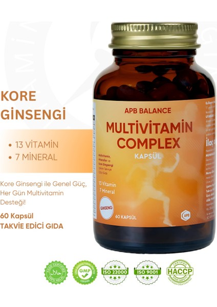 Multivitamin Komplex 60 Apb