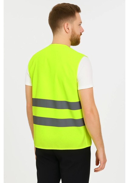 Galanthus Hı-Vıs Yelek Fosforlu Reflektörlü Güvenlik Yeleği Iş Güvenliği fırsatları