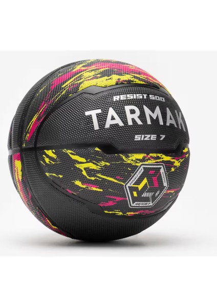 7 Numara Tarmak Erkek Basketbol Topu - 7 Numara - Siyah / Kırmızı / Mavi - R500 Siyah Pompa Dahil D modelleri
