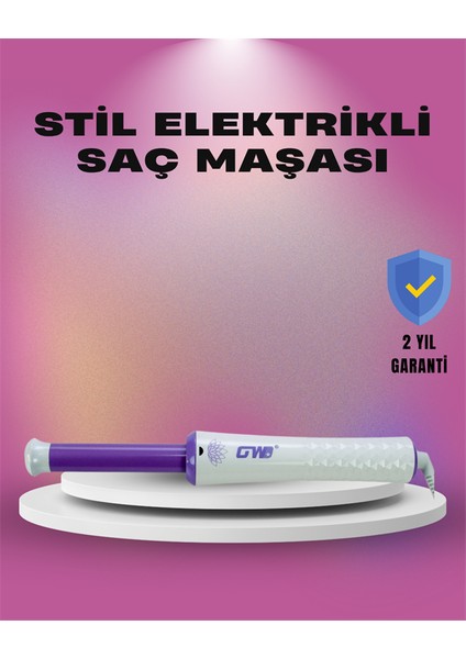 Negatif Iyon Teknolojili Saç Maşası – Kabarmayan, Elektriklenmeyen Bukleler!