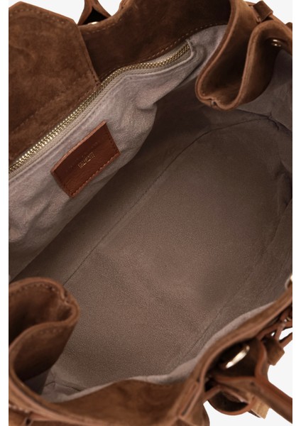 Kadın Hakiki Deri Taba Omuz Çanta 1169 6308 Bn Cnt SK25-26 Tobacco fırsatları