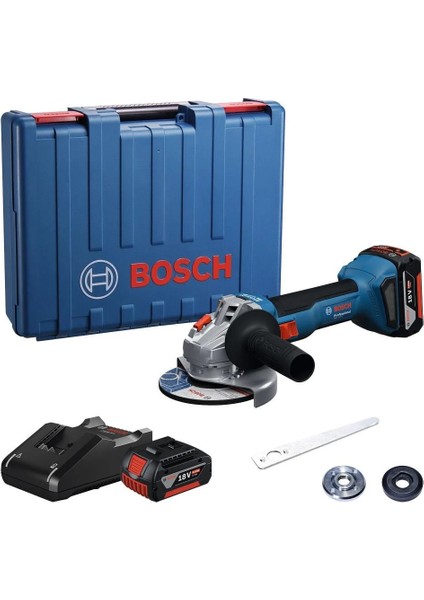 Professional GWS 18V-8 4ah Çift Akülü Taşlama Makinesi - 06019N9020
