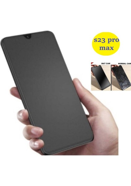 Reeder S23 Pro Max Mat Ekran Koruyucu Seramik Nano Tam Kaplar