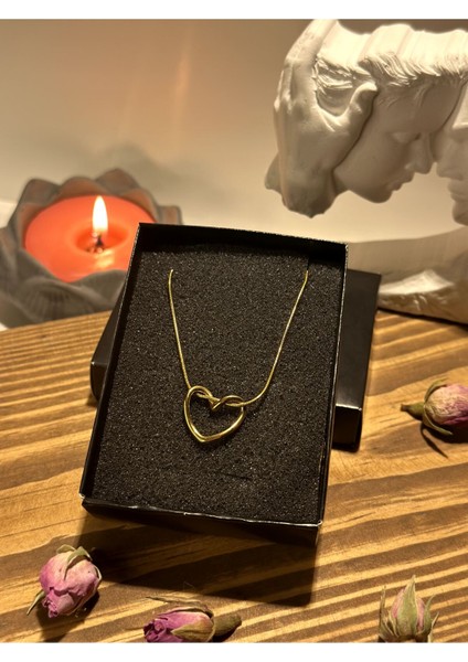 Düğüm Kalp Çelik Kolye fiyatları