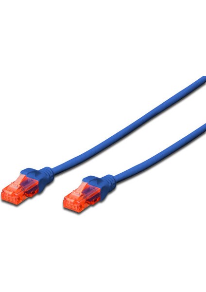 Beek Cat. 6 Patch Kablo, U/utp, 1,5 Metre, Awg 26, Mavi Renk, Lszh