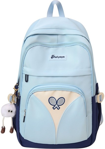 Yeni Okul Çantası Kadın Kore Baskı Küçük Taze Lise Üniversite Öğrencileri Sırt Çantası Kampüs Çift Rüzgar Sen Sistemi Basit Omuzlar Sırt Çantaları (Yurt Dışından)