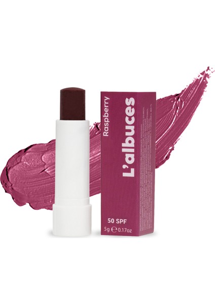50 SPF Raspberry Lip Balm 2’li Set – Yüksek Güneş Koruması & Nem