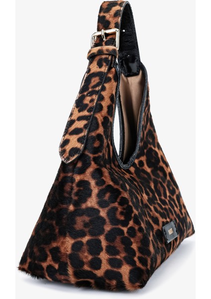 Kadın Leopar Hakiki Deri Kol Çantası 1169 6372 Bn Cnt SK25-26 Leo fiyatları