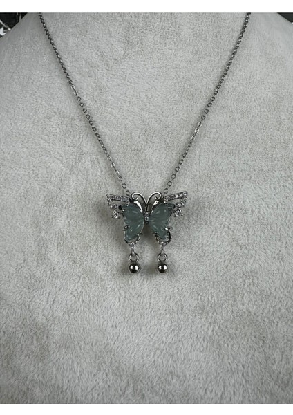 Kelebek Figürlü Çelik Kolye fiyatları