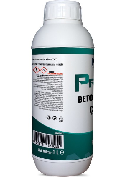 Proees Beton ve Harç Çözücü 1 Litre x 12 Adet modelleri