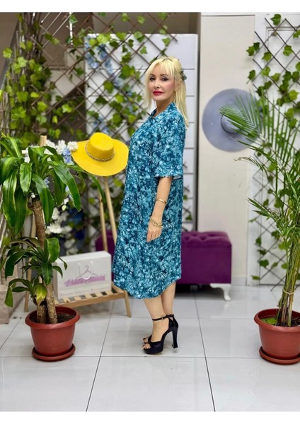 RM18131 Viskon Roma Elbise modelleri