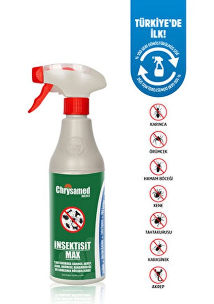Insek-Tisit Max 500 ml Hamam Böceği, Karınca, Kene Vs.