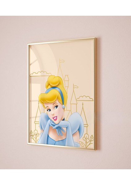 (Çerçevesiz) Kişiselleştirilebilir Cindrella 3lü Poster Seti fırsatları
