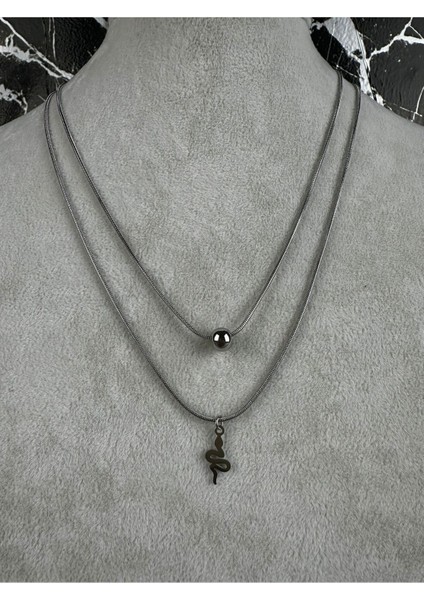 Figürlü Çoklu Çelik Kolye fiyatları