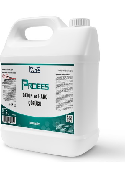 Beton ve Harç Sökücü Proees 5 Litre modelleri