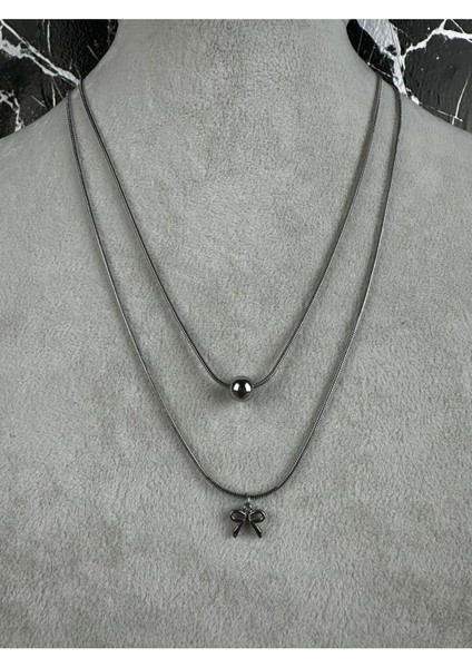 Figürlü Çoklu Çelik Kolye fiyatları