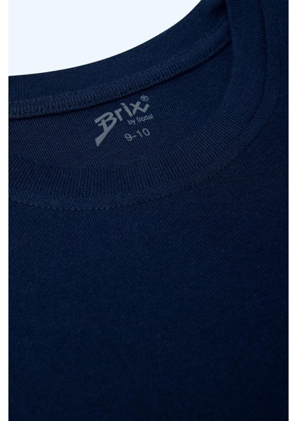 Erkek Çocuk Uzun Kollu T-Shirt Lacivert Renk fırsatları