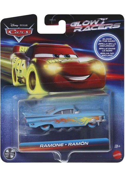 Cars Karanlıkta Parlayan Yarışçılar Tekli Karakter Araçlar Ramone Ramon HPG79