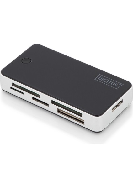 Digitus USB 3.0 Kart Okuyucusu, Compact Flash (Cf), Secure Digital (Sd / Sdhc), Mmc, Mmc4.0, Rs-Mmc, Mmc Plus, Mmc Mobile, Mmc Micro, Minisd, Memory Stick (Ms), Memory Stick Pro (Ms Pro), Memory Stick