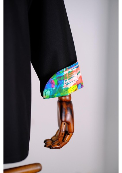 Aşçı Ceketi Ithal Kumaş Desenli Unisex Çıtçıtlı Uzun Kollu Chef Aşçı Mutfak Ceketi fırsatları