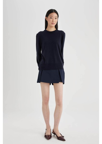 Lacivert Kadın Kazak C0058AX/NV131 fiyatları