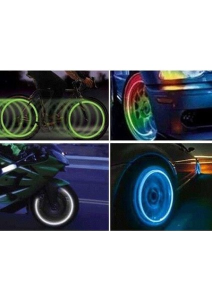 Kurukafa Şeklinde Işıklı Sibop Kapağı (2 Adet) modelleri