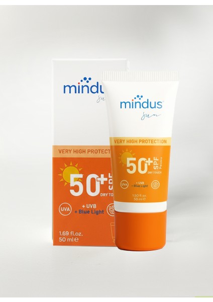 Yüksek Korumalı +Uva +Uvb +Blue Light Güneş Kremi 50+ Spf 50ML modelleri