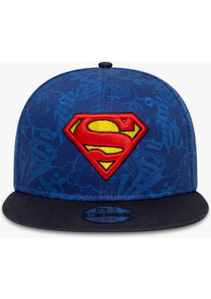 Dc 9fifty Supman Baz Çocuk Mavi Şapka.-