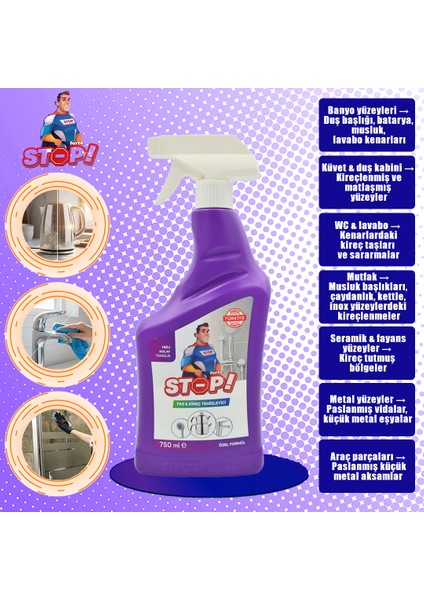 2'li Pas&kireç Temizleyici 750 ml modelleri