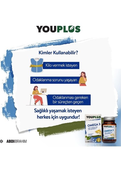 Omega 3 30+30 Kapsül - Ikincisi %50 Indirimli fiyatları