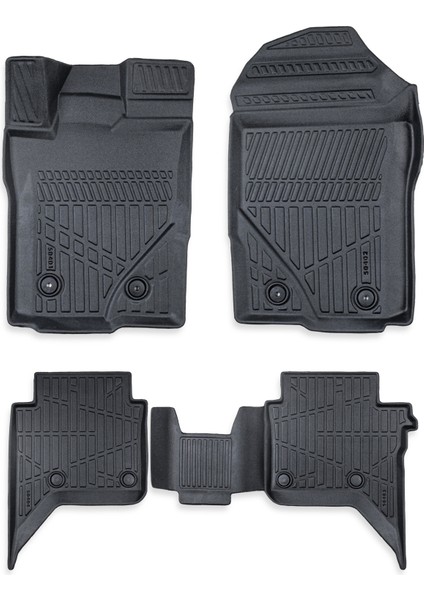 Ford Ranger 2023-SONRASI 3D Havuzlu Paspas - Öz-Iş