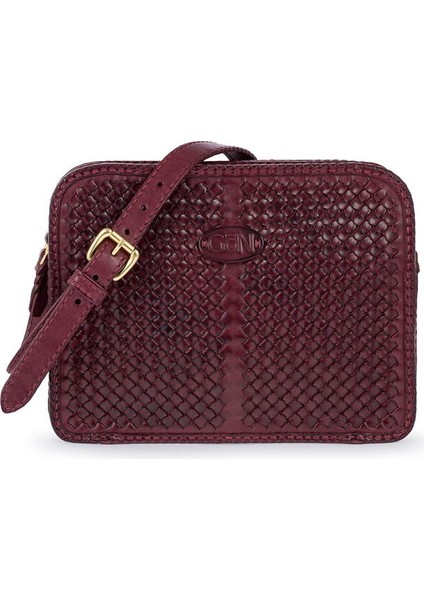 Handmade Mor Kadın Çapraz Askılı Çanta Peke