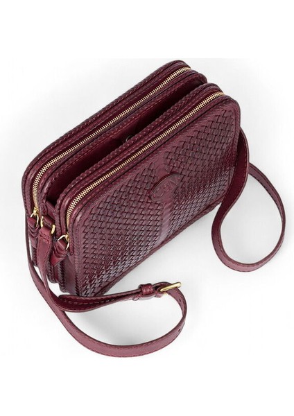 Handmade Mor Kadın Çapraz Askılı Çanta Peke fırsatları