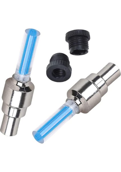 2 Adet Hareket Sensörlü Işıklı Sibop Kapağı Bisiklet Motorsiklet Otomobil Tekerleklerine Uygun fiyatları