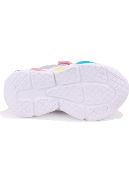 Lamb 346P25K227 Gümüş Ortopedik Günlük Kız Çocuk Spor Ayakkabı fırsatları