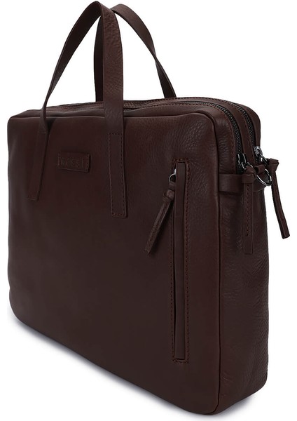 Bruno Rossi Bag Erkek Hakiki Deri Kahverengi Evrak Çantası 1048 R258 Erk Cnt SK25-26 Caffe fiyatları