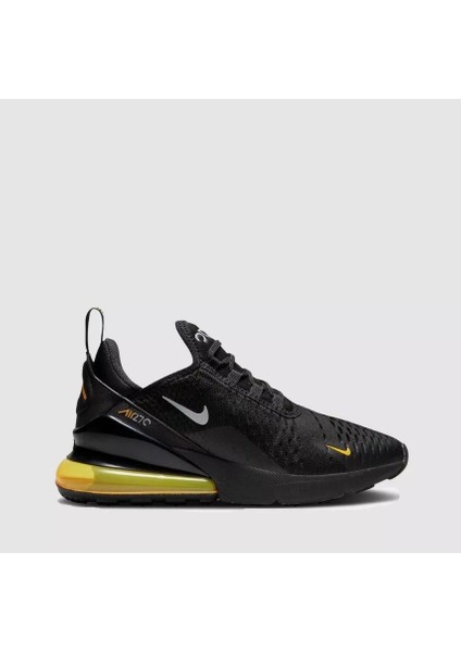 Air Max 270 Black University Gold (Gs) FD9778-002 Günlük Siyah Spor Ayakkabı