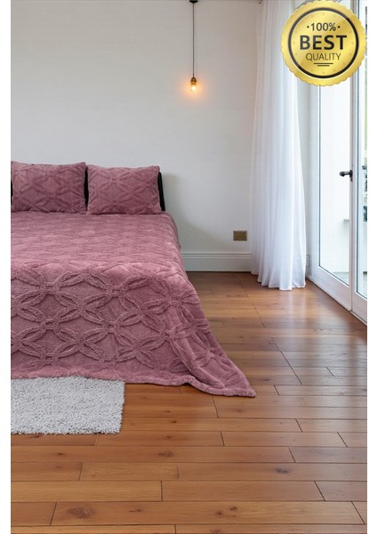 Orion Seri Wellsoft Çift Kişilik Yatak Örtüsü Seti 230×250 + 2 Yastık Kılıfı Battaniye fırsatları