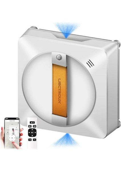 YW710 Tam Otomatik Akıllı Cam Temizleme Robotu, Çift Ultrasonik Sprey