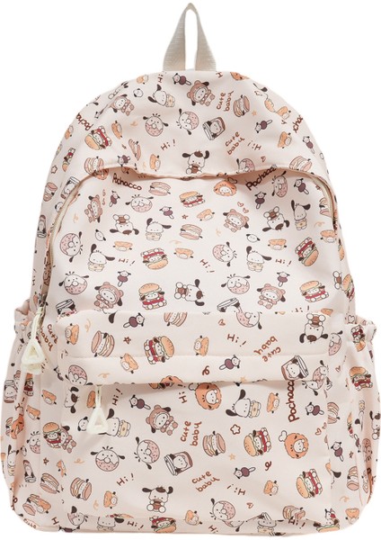 Yeni Japon Ins Rüzgar Taze Okul Çantası Tatlı Şeker Rengi Yay Sırt Çantası Genç Lise Öğrencileri Hafif Omuz Çantası (Yurt Dışından)