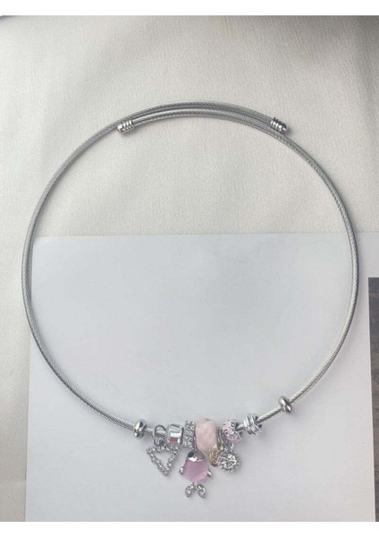 Pndr Model Charmlı Boyunluk 316L Paslanmaz Çelik fiyatları