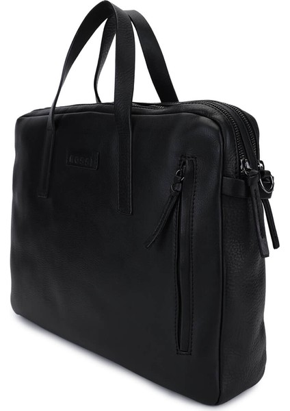 Bruno Rossi Bag Erkek Hakiki Deri Siyah Evrak Çantası 1048 R258 Erk Cnt SK25-26 Nero fiyatları